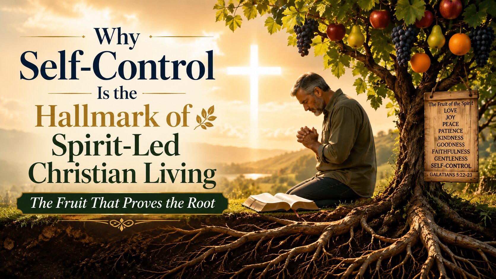 Why Self-Control is the Hallmark of Spirit-Led Christian Living and the Fruit That Proves the Root.